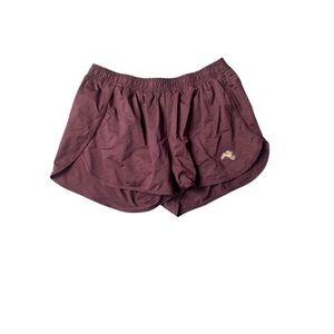 tracksmith size small running shorts Women's Maroon Athletic